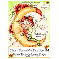 Sherri Baldy My-Besties Fairy Time Coloring Book